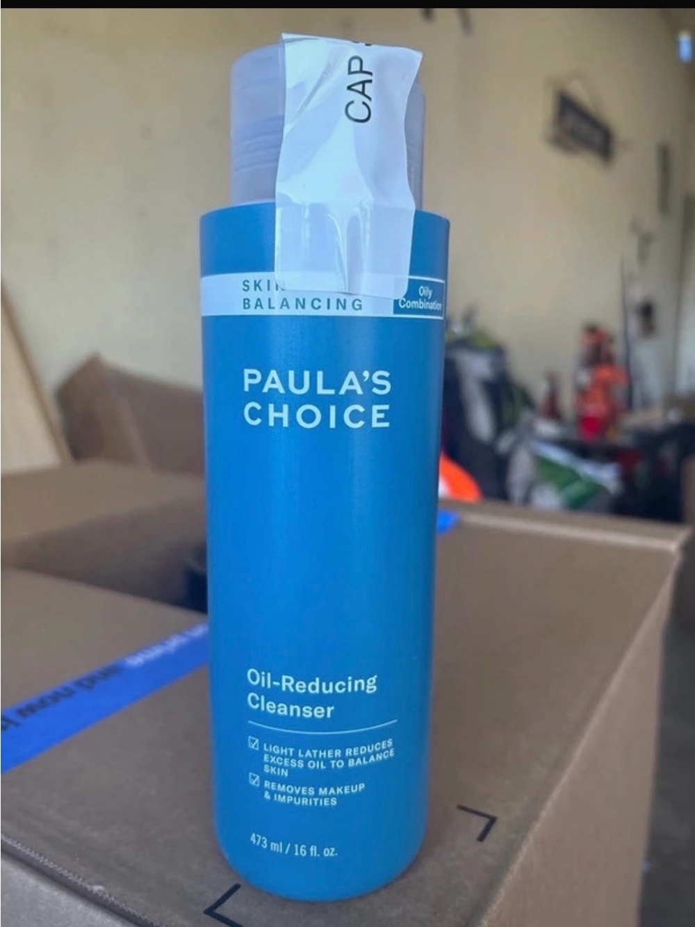 Paula's Choice Blue Oil-Reducing Cleanser for Men